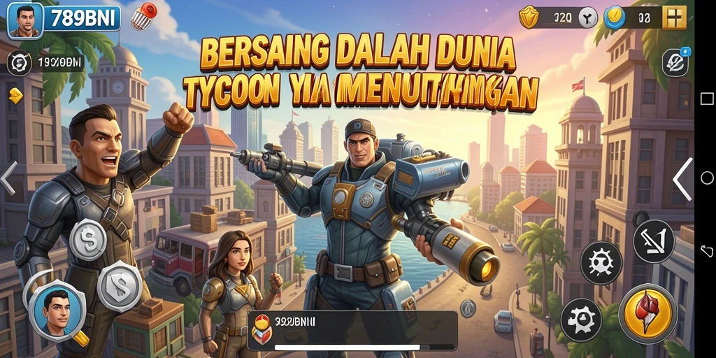 Tangkapan layar dari gameplay Tycoon yang mengasyikkan di 789BNI.