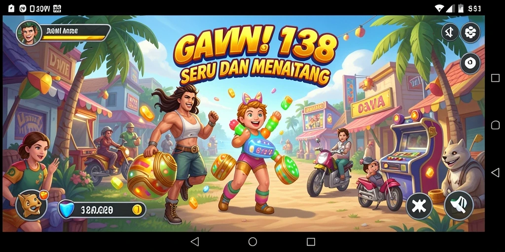Tampilan gameplay DEWI138 yang seru dan menantang.