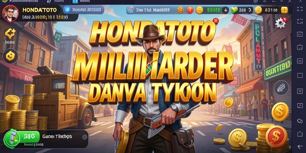 Screenshot HONDATOTO menampilkan momen strategis dalam gameplay Tycoon.