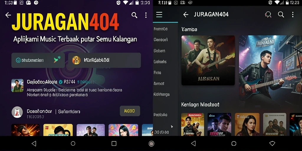 Tampilan gameplay interaktif JURAGAN404 yang menyenangkan.