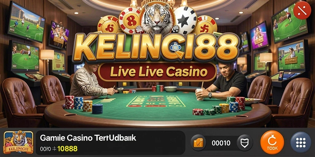Screenshot KELINCI88 menampilkan gameplay yang seru dan interaktif di Live Casino.