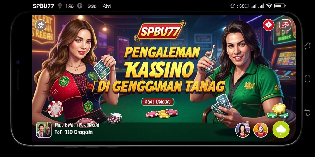 Screenshot SPBU77 memperlihatkan gameplay Kasino yang menarik dan mengasyikkan.